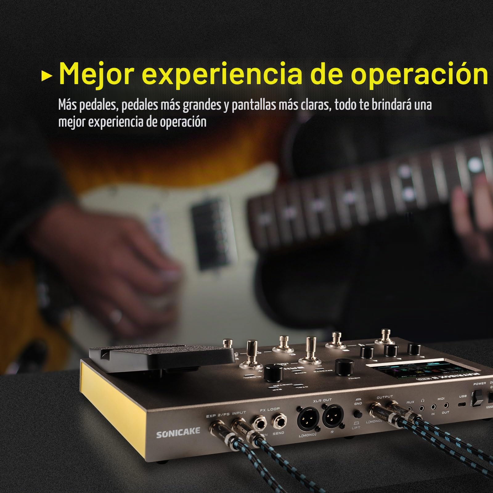 Amazon.com: SONICAKE Matribox II Pro - Pedal de efectos múltiples